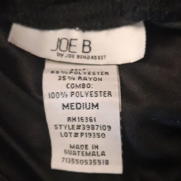 Joe B Eyelet Skirt Mini Black Size Medium - Picture 9 of 9